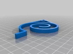 Hidden Leaf Keychain