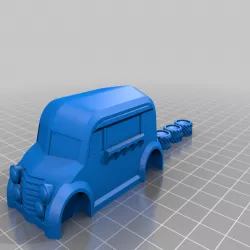 Ice Cream / Food Truck ( Gaslands/ hotwheels )