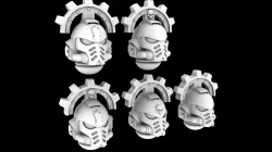 Iron hands heads with halo