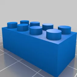 Lego Compatible lego 4x2 brick
