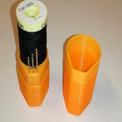 Magnetic sewing needle and thread kit (Needles, Thread, and magnets not included)