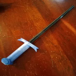 Midevil collapsing sword