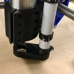 MPCNC Dust shoe + spindle mount 65mm for water-cooled spindle 