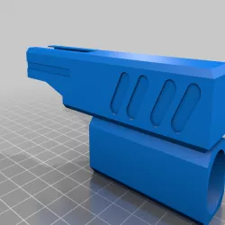 Nerf Hammershot Simple Barrel Extended and improved
