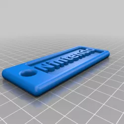 Nintendo Keychain