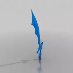 OSRS Dragon Scimtar w/ Round Handle