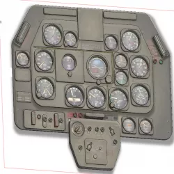 P51 COCKPIT MUSTANG 1/5