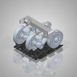 Panzer VIII Maus Suspension for 1/16 Model