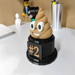 Pile of Pool #2 Trophy Base Stand