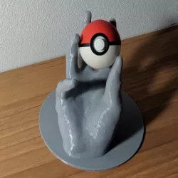 Pokeball plus hand holder