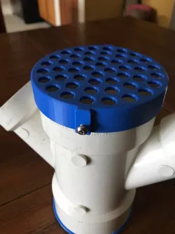 PVC Pipe End Cap Grate