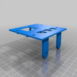 Raspberry Pi 4 2U Rackmount Adapter