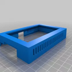 Raspberry Pi 5" inch LCD monitor case