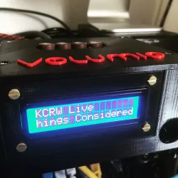Raspberry Pi Mamboberry DAC+ Kali Reclocker Housing with LCD and LED soft shutdown
