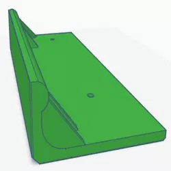 Refrigerator door handle
