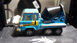 Replacement Toy Cement Truck Drum (KY Steel Roder Cement Mixer 3327)
