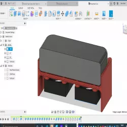 Roku Premiere Holder/fan mount/cooling