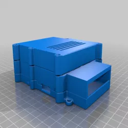 RPi4B VESA Mount Destktop Case