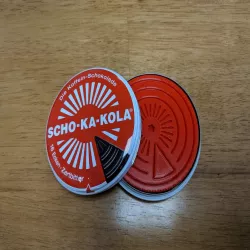 Scho-ka-kola Pillbox/Small Parts Organizer