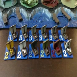 Settlers of Catan Harbor Tokens