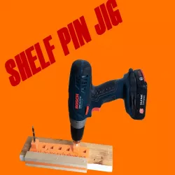 SHELF PIN JIG