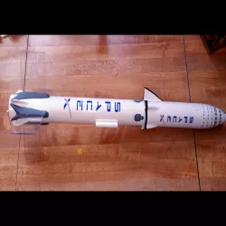 SpaceX BFR Flying Model Rocket