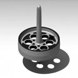 Spinning Top, made for casting (2 of 2)