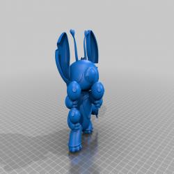 STL file Stitch's Blaster from Lilo & Stitch 🔫・3D printer model to  download・Cults