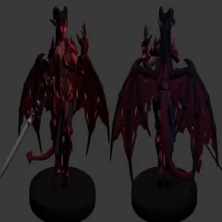 Succubus Warrior Miniature