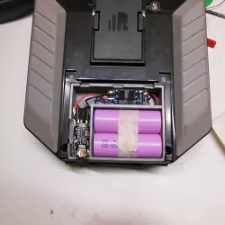 support batterie pour taranis qx7 18650 BMS et chargeur usb