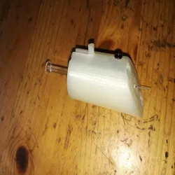 Syringe injector for 8mm diabetes style syringe
