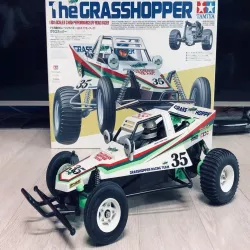 Tamiya Grasshopper upgrade parts : Front suspension