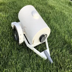Tanker trailer for 3D Printed Halftrack