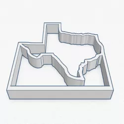 Texas Desk Art