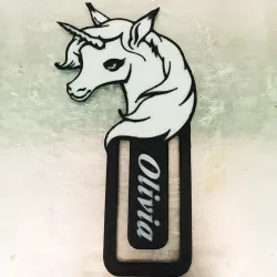 Unicorn bookmark