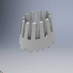 Upside down body wash / shampoo canister holder
