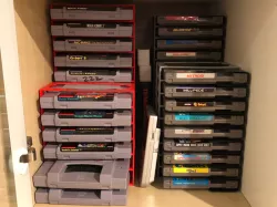 Video Game Cartridge Rack