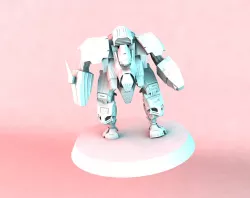 Warhammer XV95 Ghostkeel Battlesuit [FANMADE]