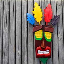 Wearable Aku Aku Mask