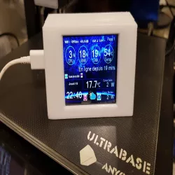 Weather Station Nextion 2.4" with EspHome, Hassio 