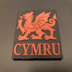 Welsh Dragon Coaster