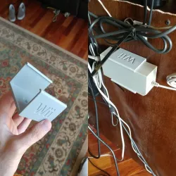 Wii PSU/Power Brick Mount