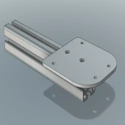 WinWing Super Libra Stick Base Mounting Plate