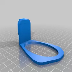 Wrangler Grab Bar mounting bracket (phone, CB, etc)