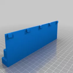 wrench socket holder for pegboard