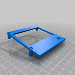 12864 LCD Enclosure V1 (with flip lid cover)