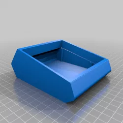 12864 LCD Enclosure V2 (With modular tool tray)