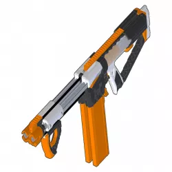 2nd-DegreeBurn - Double Caliburn Nerf Blaster