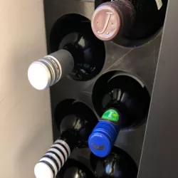 3D printed bottle cabinet