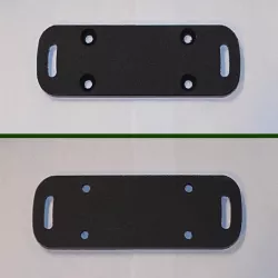 Adjustable Scotty Rod Holder Plate for Track mounts